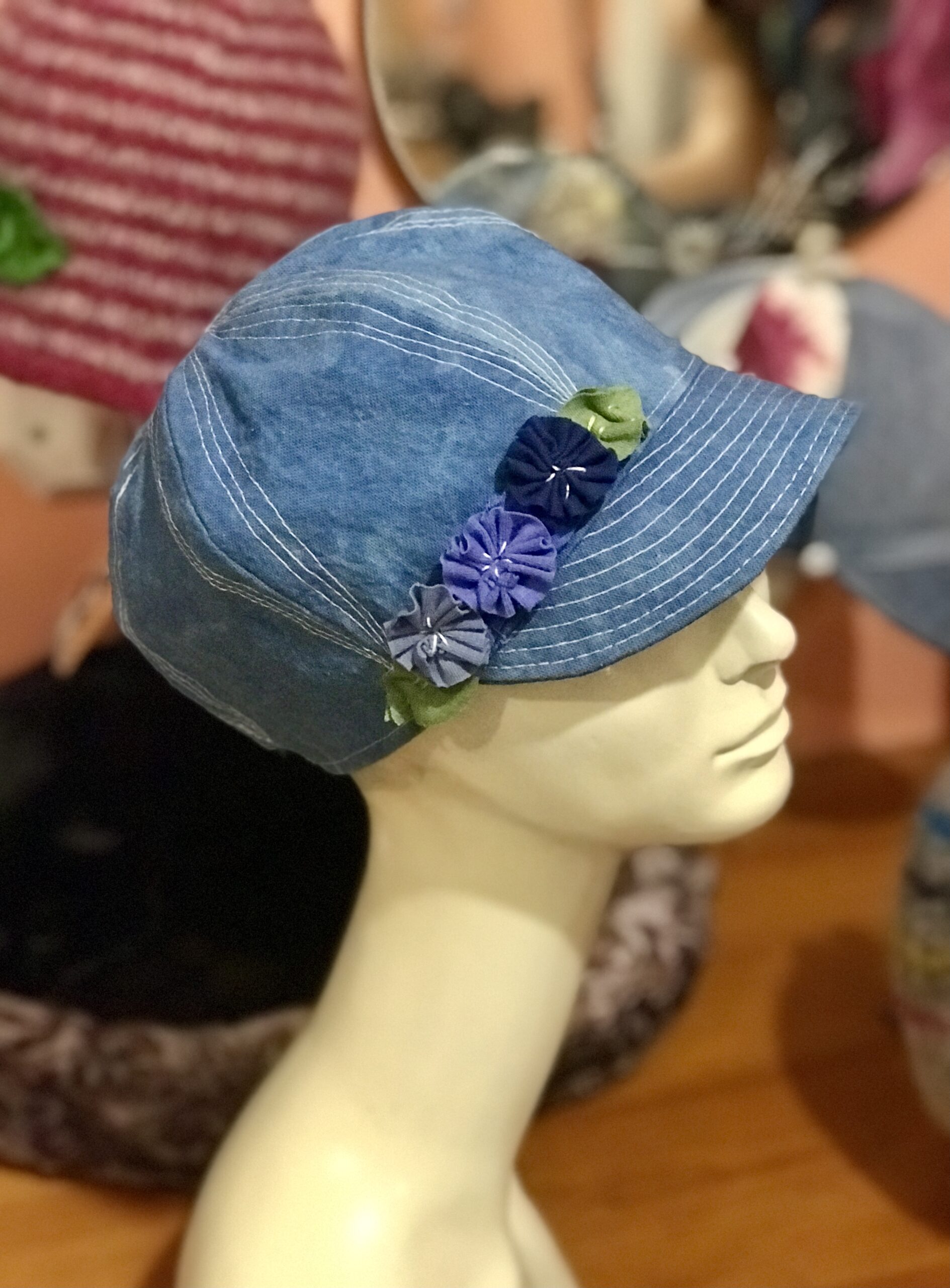 Cotton Canvas Cap - Custom Order- Many Colours - The Hat Junkie