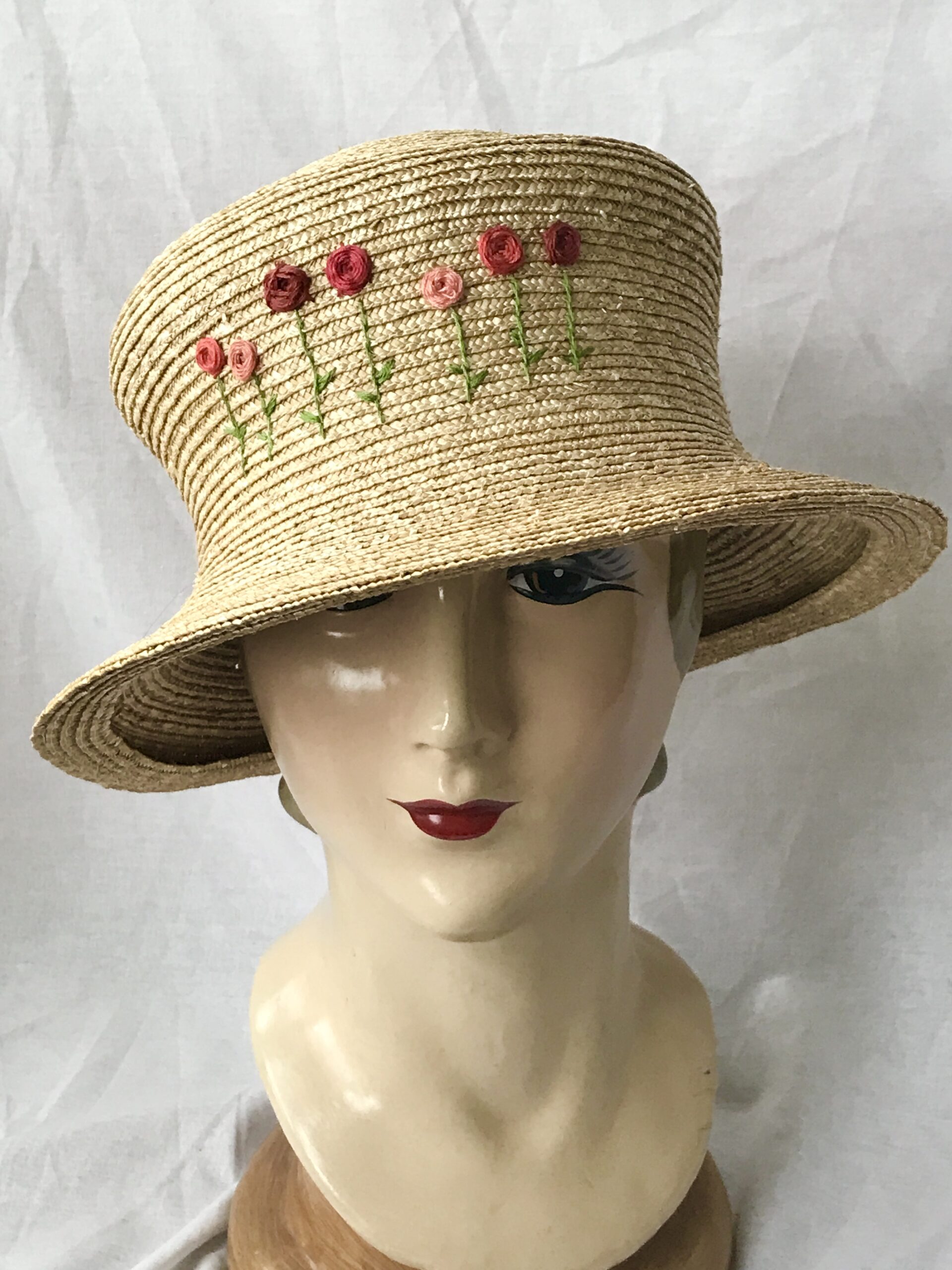 MEDI BEADS STRING STRAW HAT アメリヴィンテージ MEDI BEADS