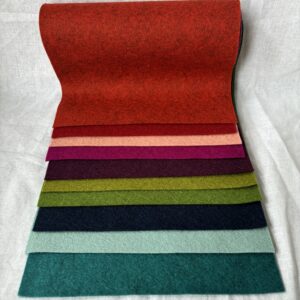 Wool Felt 8"x12" choose colours