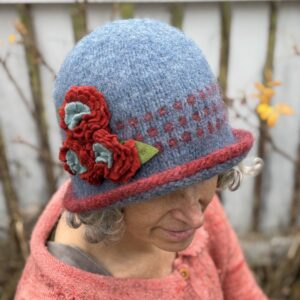 Felted Cloche Workshop for Knitters -5 Tuesday Mornings  January/February