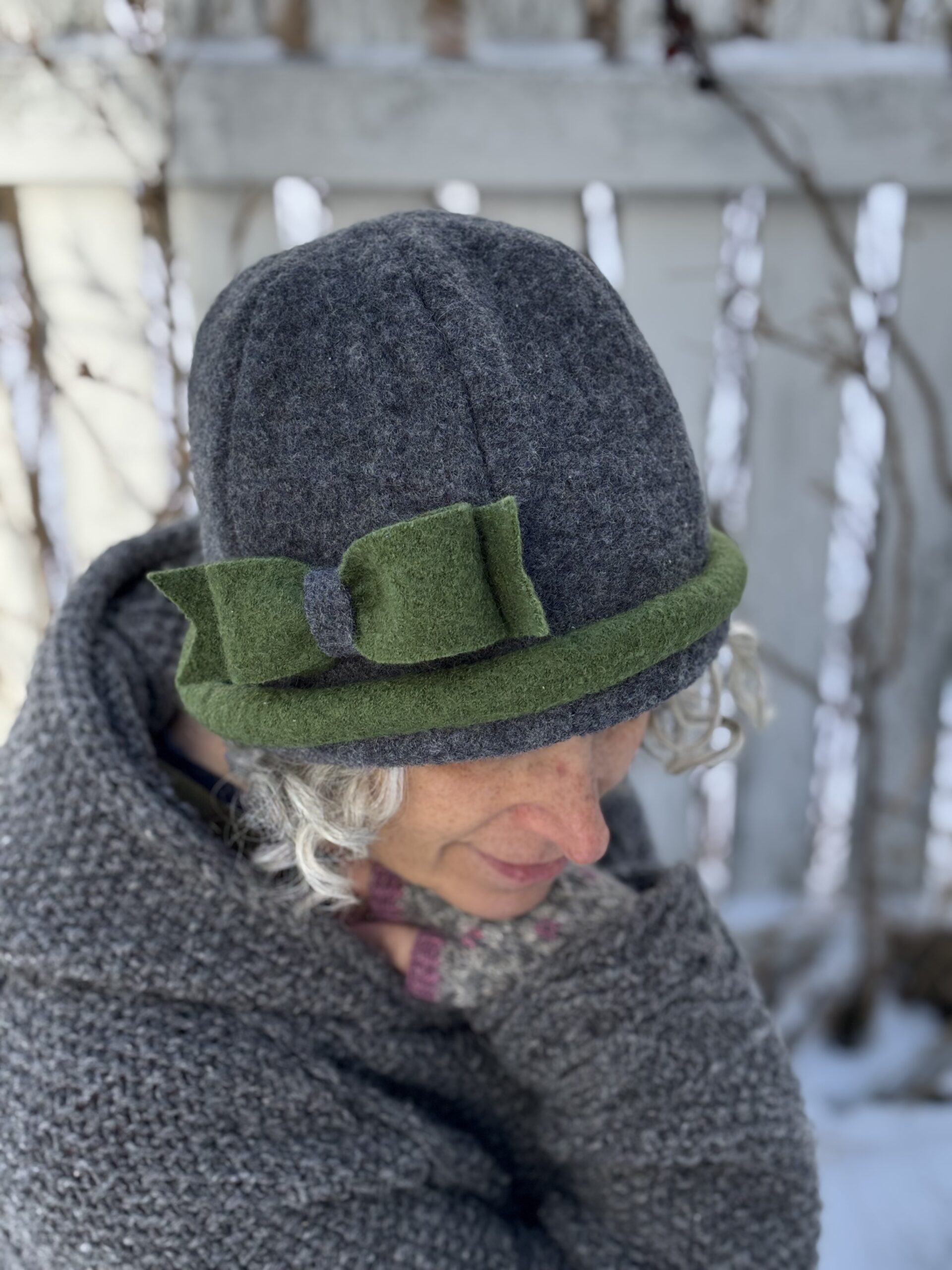 Boiled wool hat Boiled wool hat – Bigelow Lane main image 4