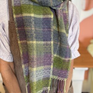 Handwoven scarf for Lola (photo is not your scarf)